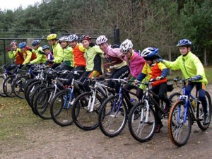 Jenny and Slipstreamers at the Swinley Forest "Lookout" ride in 2007!