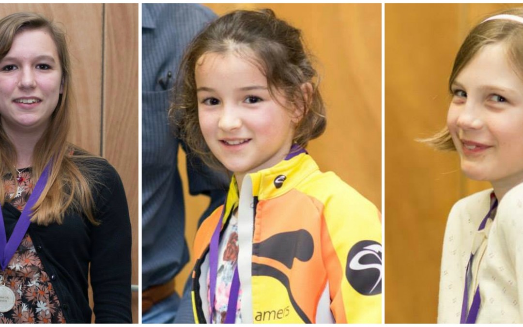 Caitlin, Astrid & Elsa Attend the Central Cyclo-Cross Awards Evening