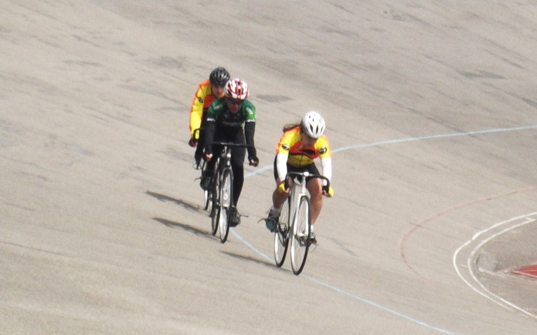 Lia’s 1st Time at Welwyn Velodrome