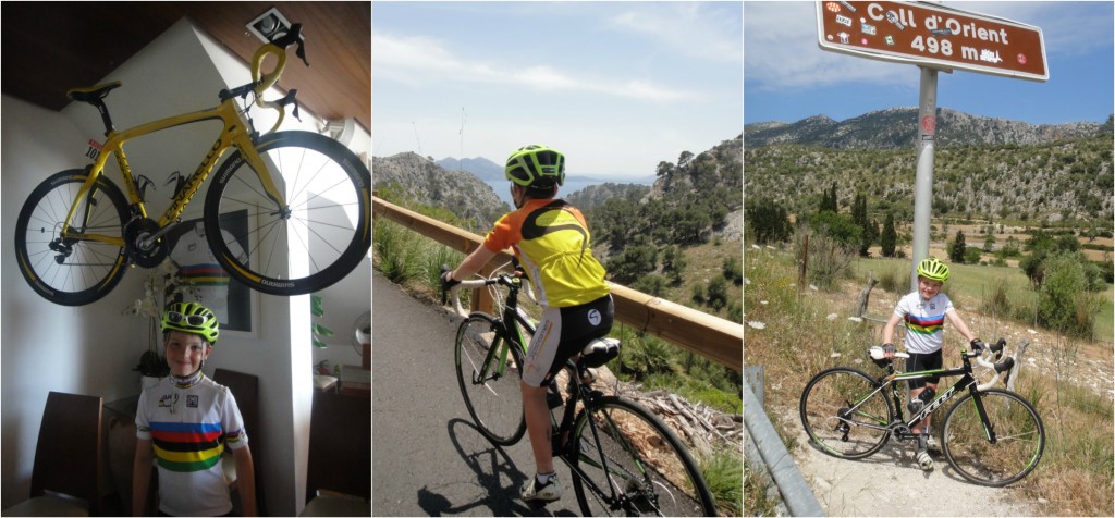 Sir Bradley's Bike and training hard in Mallorca!