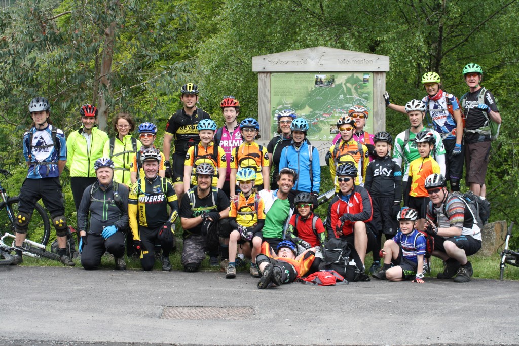 Afan MTB Mudslingers 2015 Group