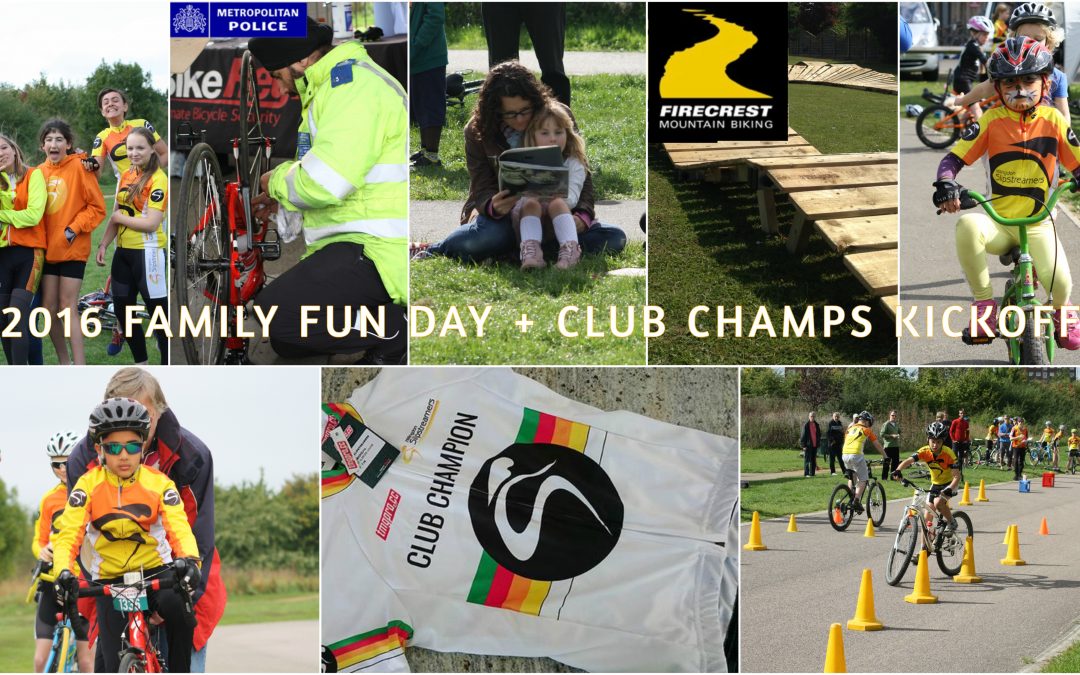 Schedule for Saturday’s Family Fun Day & Club Champs
